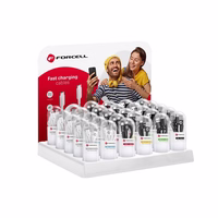 FORCELL C398 kabelis USB A uz Type C QC3.0 3A TUBE 1 m melns