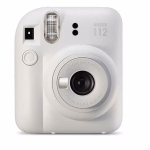 FUJIFILM Instax Mini 12 momentfoto kamera balta