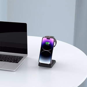 Tech-Protect QI15W-A36 3in1 uzlādes stacija Apple ierīcēm - melna