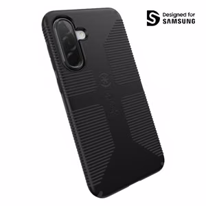 Speck ImpactHero Grip vāciņš ierīcei Samsung Galaxy A36 5G, melns / tumši pelēks
