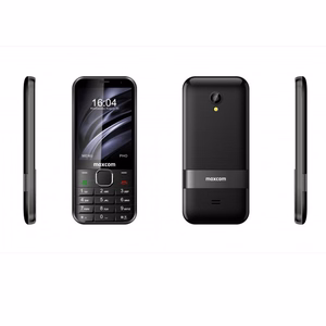 MAXCOM MM 334 SE mobilais tālrunis, melns