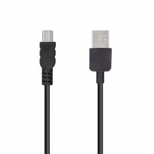 Kabelis (m) USB A uz Mini USB (navi / kamera) 3 m - melns