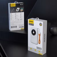 Dudao K21 Mini 10000mAh 22.5W USB-A / USB-C Portatīvais lādētājs (m) - beigais