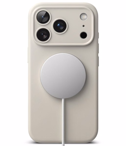 Ringke MagSafe silikona vāciņš modelim iPhone 18 Pro Max – bēšs