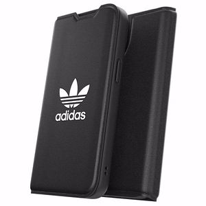 Adidas OR Viedtālruņa apvalks Booklet BASIC iPhone 14 6.1" melns/balts 50181