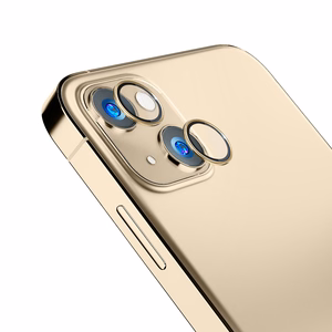 Kameras stikls iPhone 14 Plus 9H 3mk Lens Protection Pro sērijas objektīvam - zelta