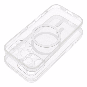 CLEAR MAG COVER viedtālruņa apvalks saderīgs ar Magnētisko SAMSUNG S25 caurspīdīgs