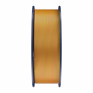Sunlu PLA+ Silk divu krāsu filaments (sarkans un zeltains)