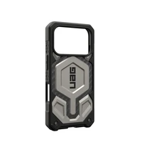UAG Urban Armor Gear viedtālruņa apvalks MONARCH PRO saderīgs ar MagSafe iPhone 17 Pro titāns
