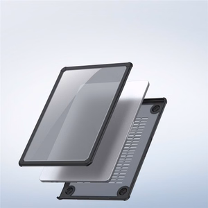 Klēpjdatora maciņš Dux Ducis LCGM Apple MacBook Air 13.6 (2022/2024/2025) melns