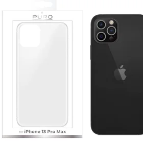 Pure 0.3 Nude maciņš priekš iPhone 13 Pro Max, caurspīdīgs