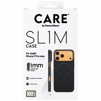 CARE by PanzerGlass SL1M MagSafe macins iPhone 17 Pro Max - melns