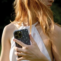 Uniq Coehl Prairie viedtālruņa apvalks iPhone 15 Pro Max - tumši zila