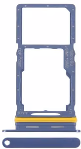 SIM kartes turētājs Samsung A176 A17 5G zils oriģināls (oriģināls komplekts)