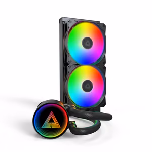 Procesora dzesētājs Montech Lightflow 240 ARGB melns