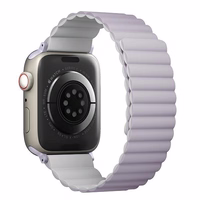 Uniq Revix siksniņa Apple Watch 1/2/3/4/5/6/7/8/SE/SE2 38/40/41mm - ceriņu and balts