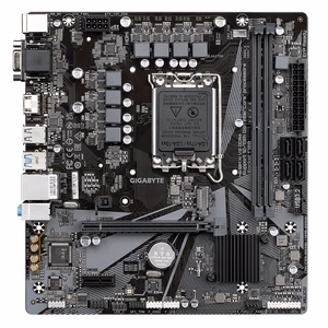 GIGABYTE H610M H V2 mātesplate - atbalsta Intel Core 14. paaudzes procesorus, 4+1+1 hibrīdais digitālais VRM, līdz 5600MHz DDR5, 1xPCIe 3.0 M.2, GbE LAN, USB 3.2 Gen 1