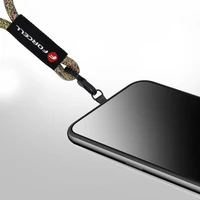 FORCELL F-DESIGN R10X40 rokas telefona siksniņa ar regulējamu garumu (maks. 20cm cilpā) zaļa rozā violeta