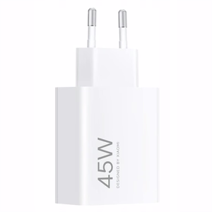 Xiaomi MDY-17-EF 45W USB-A sienas lādētājs - balts