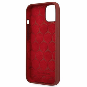 Mercedes Silikona Līnija Apvalks iPhone 13 mini - Sarkans
