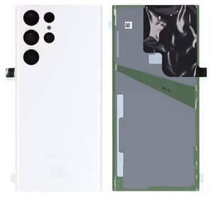 Aizmugurējais vāciņš priekš Samsung S908 S22 Ultra Balts original (service pack)