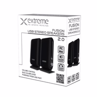 Extreme XP102 Speakers 2.0 channels 4 W melns