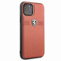Ferrari FEOBAHCN58RE iPhone 11 Pro 5.8" sarkans/sarkans cietais apvalks Off Track Leather