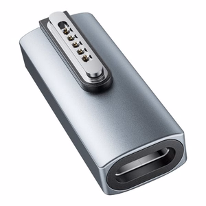 Adapteris Essager Zeus melns (In: Type-C / Out: Magsafe3)