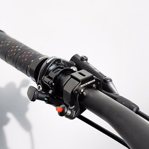 Rockbros 34210006001 C formas velosipēda zvaniņš – melns