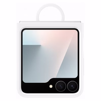 Samsung Silikona viedtālruņa apvalks Samsung Galaxy Z Flip7 FE - balts
