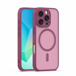 Mag Matt maciņš iPhone 16 Pro Max 6,9" bordo