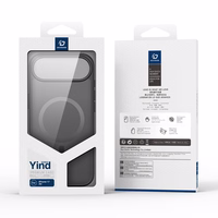 Dux Ducis Yind viedtālruņa apvalks iPhone 17 Air, saderīgs ar MagSafe - melns