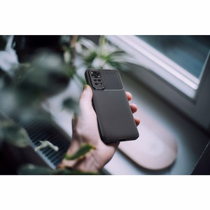 Maciņš priekš Xiaomi Redmi Note 15 PRO 5G Carbon Premium melns