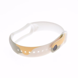 Moro siksniņa Xiaomi Mi Band 3 / 4 silikona pulksteņa siksniņa ar rakstu 13