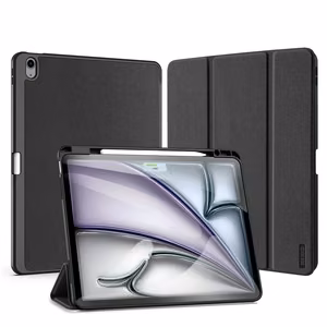 DUX DUCIS чехол DOMO складной с отделением для стилуса для iPad Air 13 (2024) чёрный