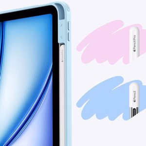 ESR Atveramais hibrīda apvalks iPad 10.9" 2020-2022 (4/5 gen.) / 11" 2024-2025 (6/7 gen.) - zils