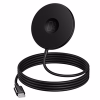 Borofone Bezvadu indukcijas lādētājs BQ41 Glory 3 in 1 15W melns