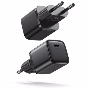Joyroom ātrs sienas lādētājs USB Type C 20W Power Delivery Quick Charge 3.0 AFC melns (L-P202)