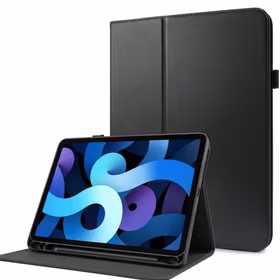 Phone Maciņš Book priekš Apple iPad Air 11 (2024) / Air 11 (2025) / Air 4 / Air 5 / iPad Pro 11 (2018 / 2020 / 2021 / 2022) Melns