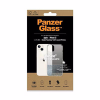 PanzerGlass ClearCase antibakteriālais viedtālruņa apvalks ar Military Grade sertifikātu iPhone 13 / 14 / 15 - caurspīdīgs
