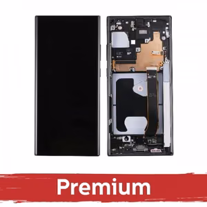 LCD Display Compatible With Samsung N985 (N986) Note 20 Ultra with Frame / Mystic Bronze / OEM