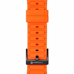 Ремешок для Apple Watch Forcell F-Design FA06 силикон с отверстиями 42 / 44 / 45 / 49 мм оранжевый
