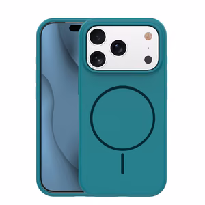 Silicone Thin Mag maciņš iPhone 14 6,1" tirkīza