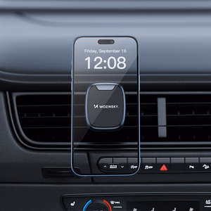 Wozinsky WUMTK magnētiskais tālruņa turētājs automašīnas gaisa ventilācijai - melns