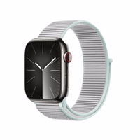 Crong Nylon - sporta Band Apple Watch 38/40/41/42 mm (Pastel pelēks)