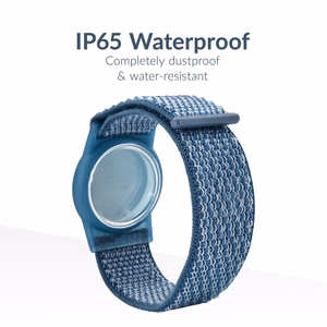 Beeep OneTag meklēšanas ierīce ar bērnu aproci un Velcro aizdari, Dolphin, Apple Find My / Android