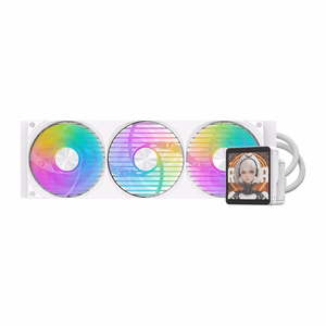 DarkFlash DV360S MAX procesora dzesētājs (krāsa: balta)