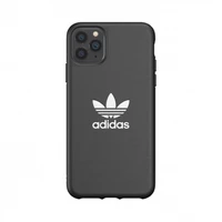 Adidas OR veidots apvalks Basic iPhone 11 Pro Max - melna un balta