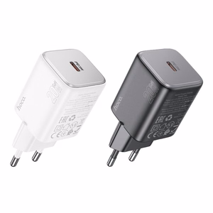 Phone charger Hoco USB C QC PD 20W N40 black