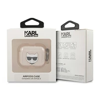 Karl Lagerfeld Glitter Choupette AirPods apvalks 3 - zelts